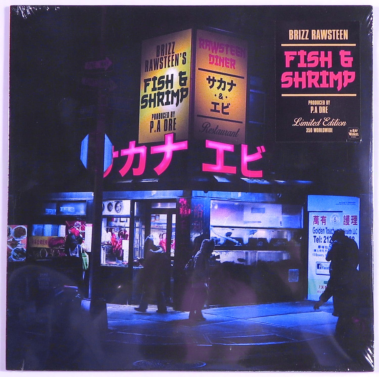 Brizz Rawsteen - 2LP - Fish & Shrimp - Gelimiteerde uitgave van 350 LP's verkocht voor € 1!