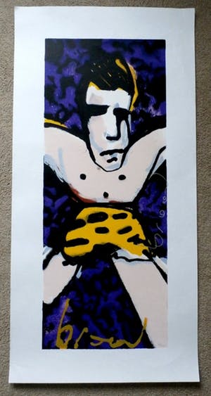 Herman Brood - Herman Brood - zeefdruk: Tarzan kopen? Bied vanaf 275!