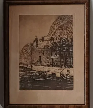 Cornelis Brandenburg - Achtergracht Amsterdam kopen? Bied vanaf 50!