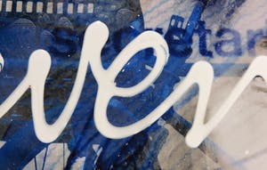 Jack Liemburg - Gemengde techniek op doek, Een leven lang op reis (Zeer groot) kopen? Bied vanaf 700!