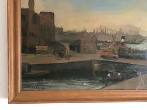 Claas Prins - Amsterdams havengezicht anno jaren '50 kopen? Bied vanaf 325!