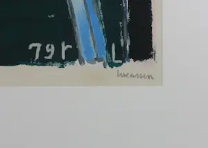 Reinier Lucassen - Zeefdruk op papier, Zonder titel - Ingelijst kopen? Bied vanaf 90!