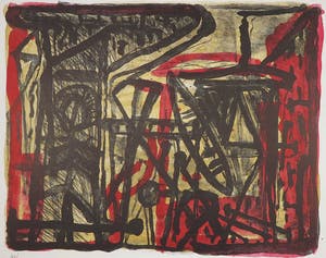 Theo Kuijpers - Litho, Zonder titel kopen? Bied vanaf 1!
