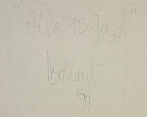 Jan Bollaert - Acryl op doek, Alle 13 goed (Zeer groot) kopen? Bied vanaf 350!