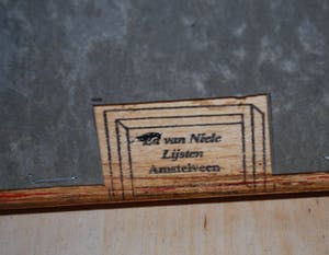 Leo Vierhout - wilde bloemen [irissen] in vazen - fraai ingelijst kopen? Bied vanaf 125!