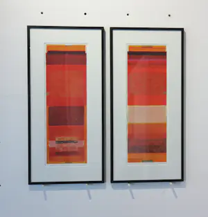 Tineke Looman - Set van twee zeefdrukken, Le moment suprême & Power in Red kopen? Bied vanaf 50!