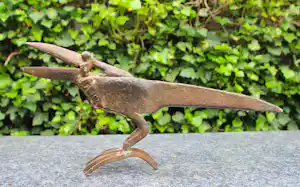 Georg Wittwer - Bronzen vogel verkocht voor € 215!