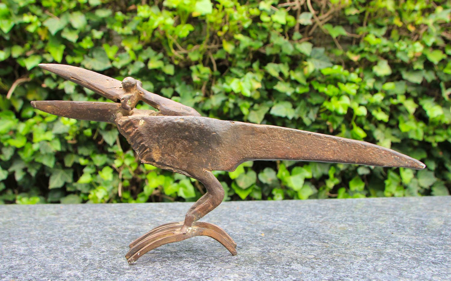 Georg Wittwer - Bronzen vogel verkocht voor € 215!