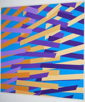 Jan van den Abbeel - zeefdruk uit 1976 verkocht voor € 125!