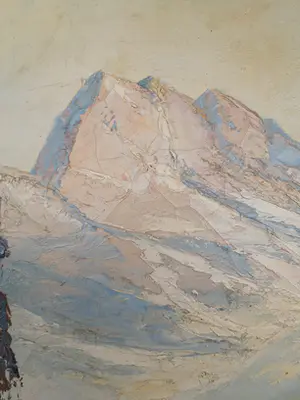 Otto Pippel - Hochalm - Ölgemälde kopen? Bied vanaf 1000!