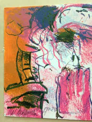 Kees van Bohemen - zonder titel verkocht voor € 50!