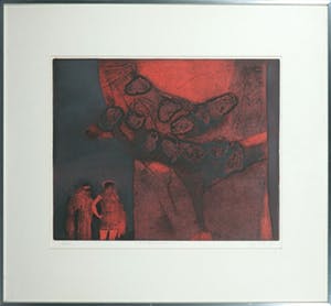 Niet of onleesbaar gesigneerd - Kleurenets, De Honden van de Hades - Ingelijst kopen? Bied vanaf 10!