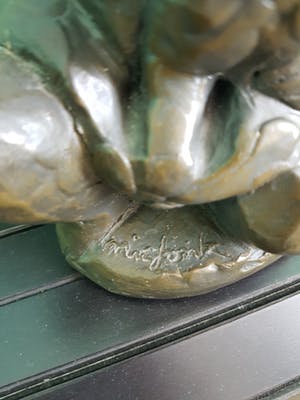 Nic Jonk - "Moeder met Kind" mooi gepatineerd aardewerk van de bekende Nic Jonk. kopen? Bied vanaf 100!