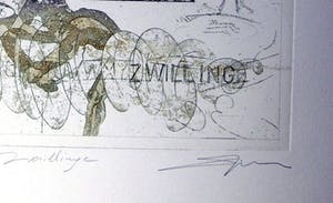 Dan Erceanu - Two souls connected - Ingekleurde ets kopen? Bied vanaf 49!