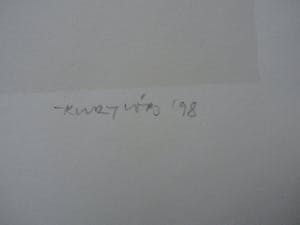 Kurt Lob - litho: trein - 1998 kopen? Bied vanaf 40!