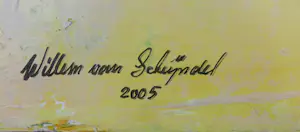 Willem van Scheijndel - Acryl op doek, Binding - Ingelijst kopen? Bied vanaf 600!