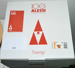 Ettore Sottsass - Alessi Schaal - Twergi Centerpiece ES15 - 2021 - 100 Years Values Collection kopen? Bied vanaf 150!