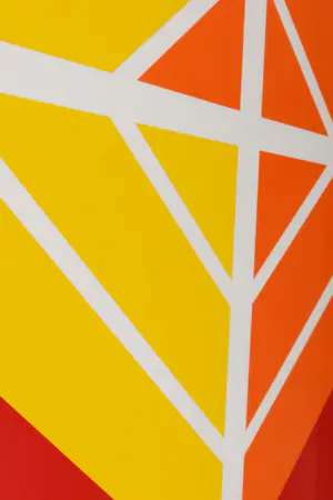 Cyril Lixenberg - Zeefdruk, Geometrische compositie - Ingelijst kopen? Bied vanaf 1!