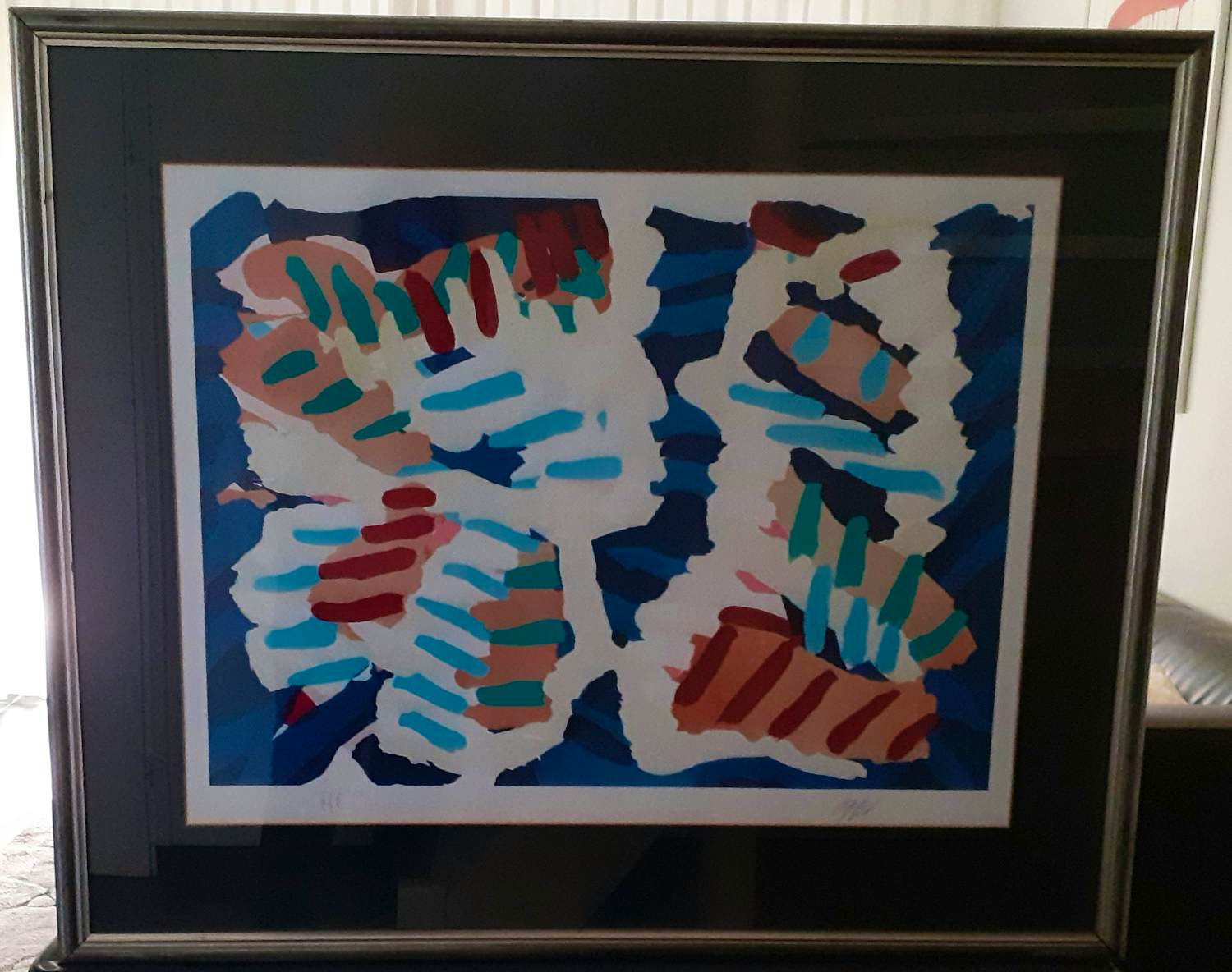 Karel Appel - 'About a Couple' (mooi gelijst) kopen? Bied vanaf 699!