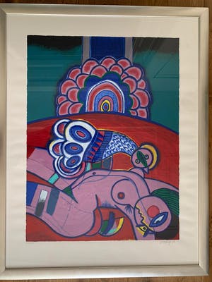 Corneille - Seduction | Prachtige zeefdruk in groot formaat kopen? Bied vanaf 375!