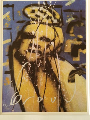 Herman Brood - Douche - gesingeerd - 300 ex. kopen? Bied vanaf 1!