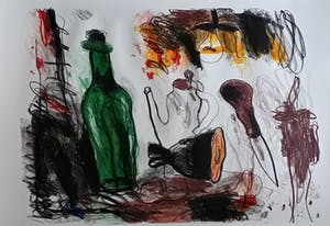 Anton Martineau - Mooie grote litho uit 2005 kopen? Bied vanaf 75!
