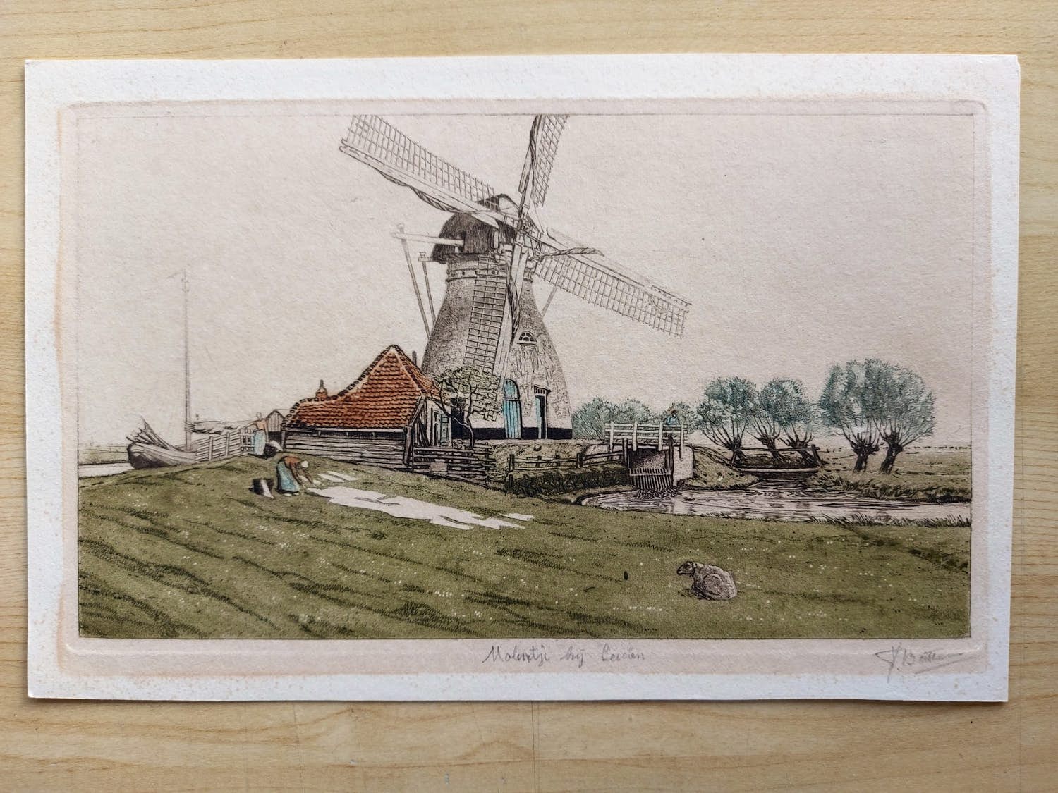 Tjeerd Bottema - Molentje bij Leiden kopen? Bied vanaf 60!