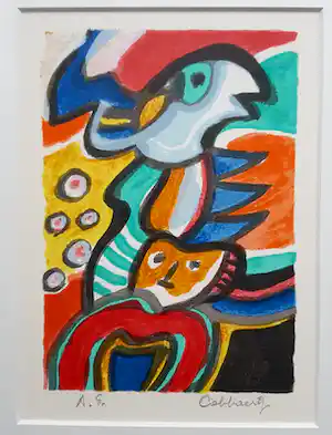 Jan Cobbaert - Cobra figuur vendu pour 225€ !