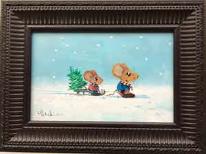 Henk Poeder - Muisjes met kerst verkocht voor € 50!