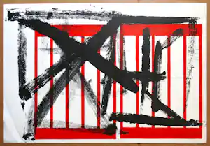 Adine Engelman - Abstracte compositie 1970 verkauft für € 85!