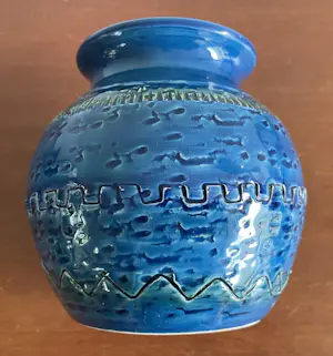 Aldo Londi - Vaasje Rimini Blue - Bitossi Ceramiche kopen? Bied vanaf 30!