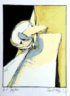 Fon Klement - Zonder titel verkocht voor € 22!