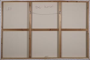 Theo Broeren - Acryl op doek, De krant (Groot) kopen? Bied vanaf 100!