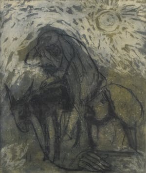 Ria Exel - Evangelie van ... - 1/10 - 1963 - droge naald en aquatint op papier kopen? Bied vanaf 20!