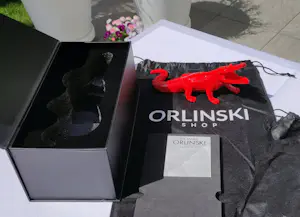 Richard Orlinski - CROCO SPIRIT (RED EDITION) kopen? Bied vanaf 250!