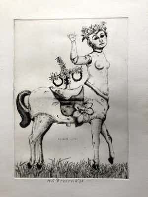 Herman Berserik - centaura verkocht voor € 100!