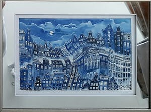 Elena Polyakova - Vrolijk Amsterdam kopen? Bied vanaf 33!