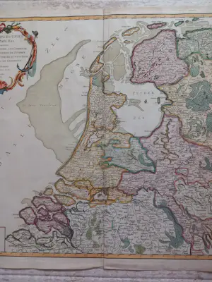 Gilles Robert de Vaugondy - Les Provinces-Unies des Pays Bas – 1751-1760 kaufen? Bieten Sie von 195!