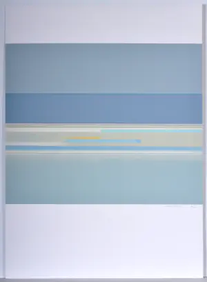 Maurits Van Saene - Zeefdruk - Gesigneerd - 70x50 cm - 1987 kopen? Bied vanaf 225!