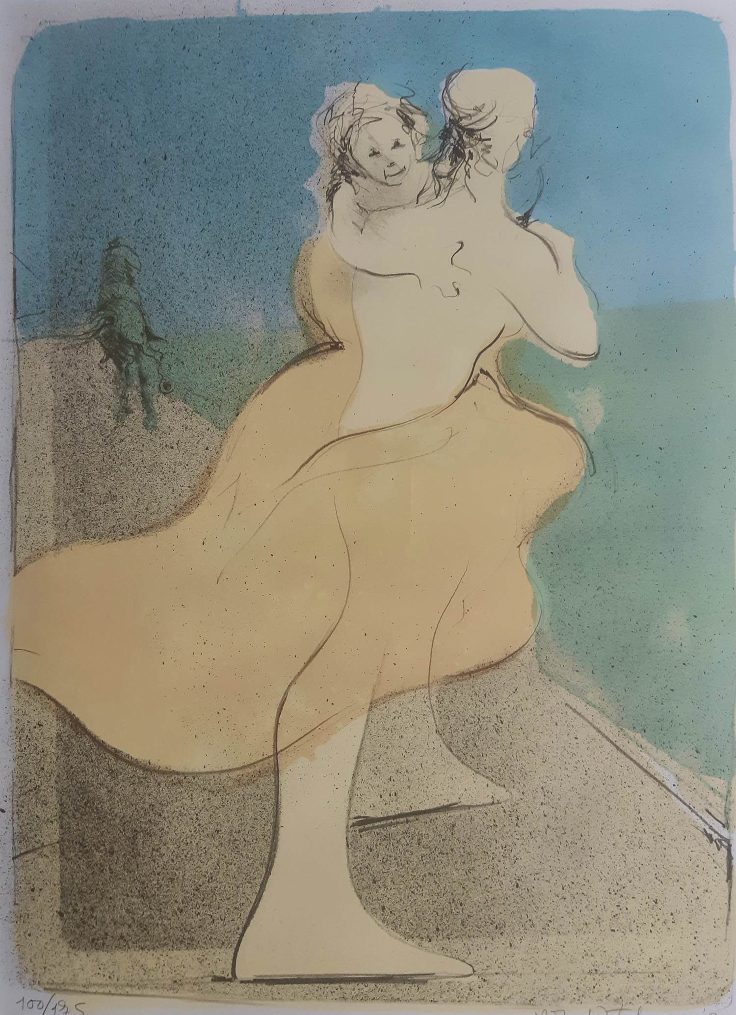 Ronald Tolman - Moeder, kind en ruiter in de verte verkocht voor € 90!