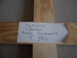 Anke Peddemors - Acryl op doek. "geisha". kopen? Bied vanaf 100!