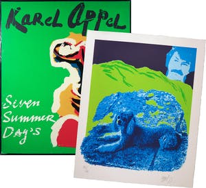 Karel Appel - Tuesday uit de serie Seven Summer Days (inclusief map!) kopen? Bied vanaf 1!
