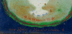 Go de Kroon - Emaille schildering, Vogeltje kopen? Bied vanaf 80!
