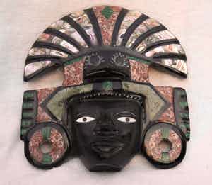 Niet of onleesbaar gesigneerd - Zonne Masker verkocht voor € 1!