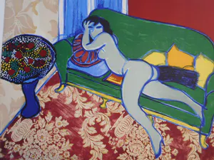 Corneille - nude sur canape - 1979 kopen? Bied vanaf 285!