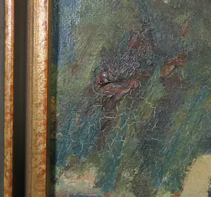 Numa Donzé - Olieverf op doek, Blick vom Wenkenhof - Ingelijst kopen? Bied vanaf 1!