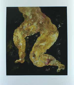 Armando - Handgesigneerde giclee op zwaar handgeschept papier: Benen verkocht voor € 149!