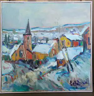 Eef van Brakel - Landschap in de Ardennen verkauft für € 120!