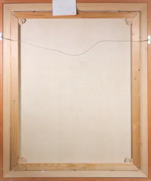 Rob de Haan - Olieverf op doek, Zomerberm met klaprozen - Ingelijst kopen? Bied vanaf 70!