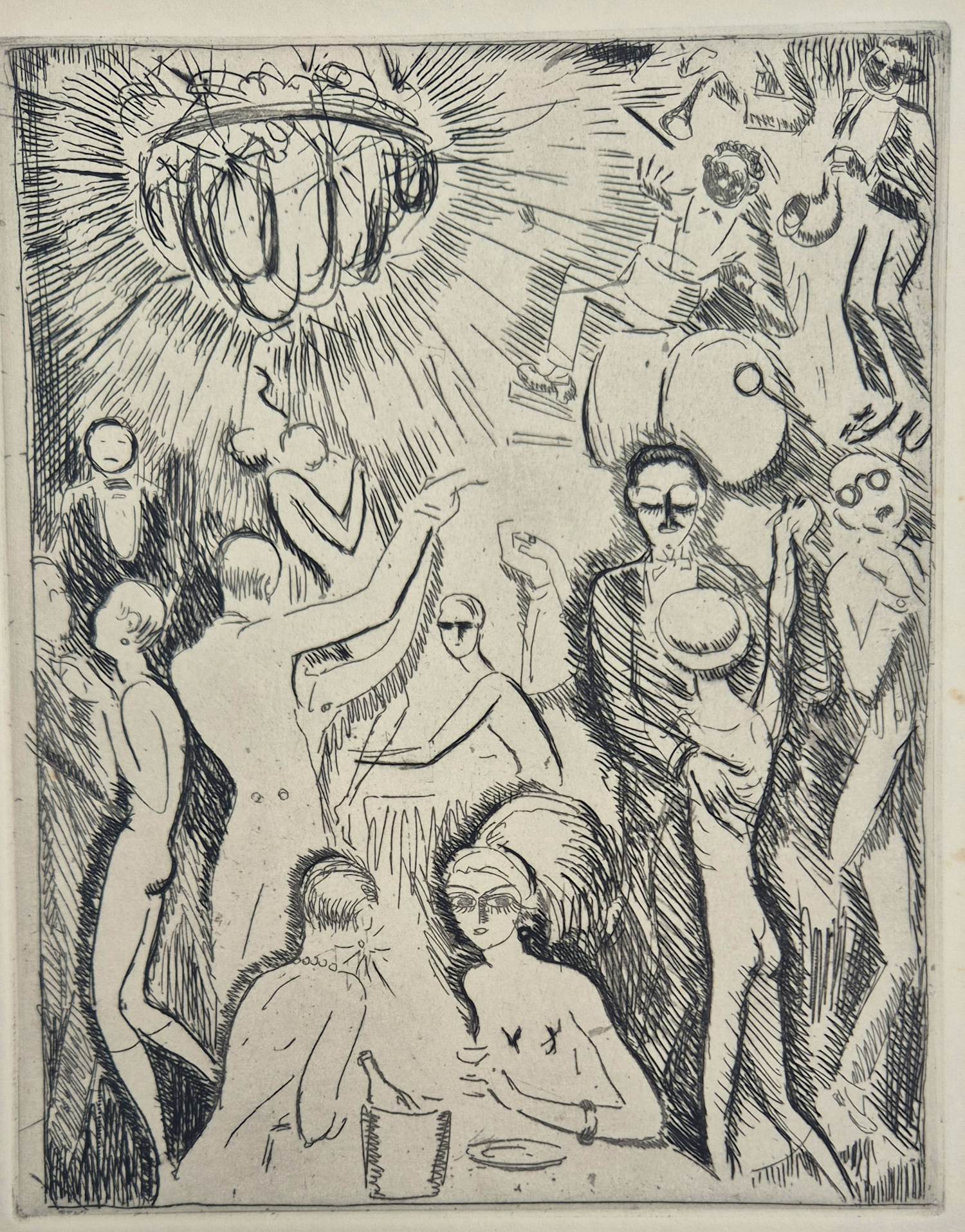 Kees van Dongen - Boîte de Nuit - zeldzame ets kopen? Bied vanaf 695!